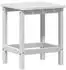 vidaXL Beistelltisch Weiß 38 x 38 x 46 cm Polyethylen
