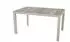 Siena Garden Silva Gartentisch 140x90cm Aluminium/Keramikfliese Natur/Hellgrau