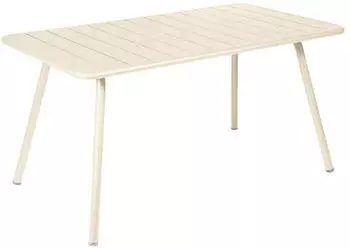 Fermob Luxembourg Gartentisch 143x80cm Aluminium Natur