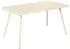 Fermob Luxembourg Gartentisch 143x80cm Aluminium Natur