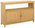 vidaXL Gartenkonsole Tisch Helles Akazienholz 110 x 35 x 75 cm (42026801)