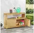 vidaXL Gartenkonsole Tisch Helles Akazienholz 110 x 35 x 75 cm (42026801)