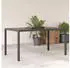 vidaXL Gartentisch mit Glasplatte Schwarz 150x90x75 cm Poly Rattan (365589)