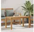 vidaXL Coffee table 90 x 50 x 45.5 cm solid teak brown