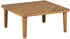 Beliani Baratti coffee table acacia wood 70 x 70 cm