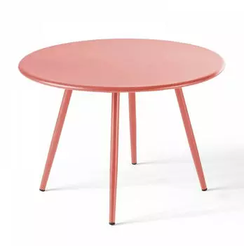 Oviala Palavas round coffee table 40 cm clay