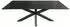Mr. Deko Malaga Gartentisch 200x90cm Aluminium Keramikplatte dunkelgrau (BL27102)