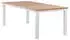 Venture Home Panama Gartentisch ausziehbar 224–324cm, Weiß/Natur