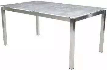 Greemotion Sydney Gartentisch Edelstahl Glas-Keramik-Platte 160x74x90cm (132914)