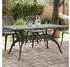 vidaXL Gartentisch Aluminiumguss schwarz 150x90x72cm (4002804)