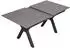 deVries Hammond Ausziehtisch 160/210x90cm hellgrau marmoriert (40808)