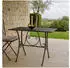 HTI-Living Lily Gartentisch Metall Rostoptik rechteckig