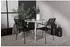 ebuy24 Break Esstisch Ø90cm, weiß/grau (60-2079-400)
