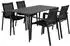 Brafab Nimes Gartenesstisch Aluminium pulverbeschichtet, anthrazit, 140x78cm (Nimes)