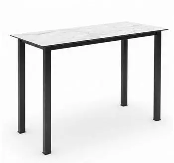 Kettler Bartisch Alu HPL 140x70cm H.96cm Anthrazit (406116)