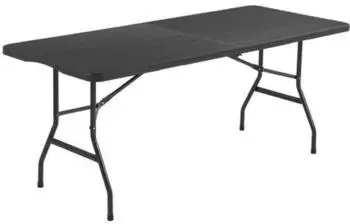 OEM Terranova folding dining table for 8 people, 180 x 74 x 73.5 cm Grey