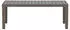 ebuy24 Copacabana Garten-Couchtisch 120x120x45cm, braun, witterungsbeständig (60-2113-555)