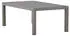 ebuy24 Copacabana Garten-Couchtisch 120x120x45cm, braun, witterungsbeständig (60-2113-555)