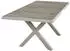 Siena Garden Sincro Ausziehtisch 160/200x90cm Aluminium/Keramikfliese Natur/Hellgrau