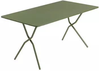 Lafuma Balcony Klapptisch 140x70cm Stahl Gr&uuml;n