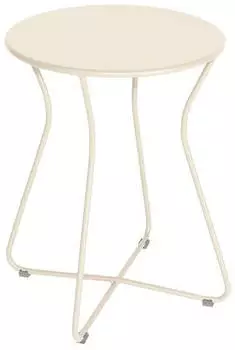 Fermob Cocotte Beistelltisch Garten Ø34cm Stahl Natur (4702-E8)