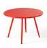 Oviala Palavas round coffee table 40 cm red