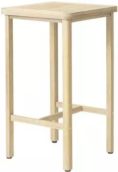 Dehner Mauritius Bartisch Akazienholz 60x60x105cm, natur