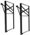 Natural Goods Berlin DIY Bierzeltgarnitur klappbares Tisch- & Bankgestell, Metall, 70,3x42cm (2er-Set)