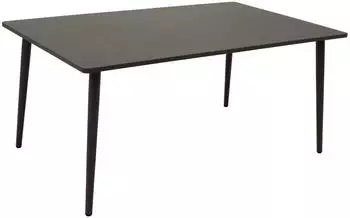 DEGAMO Denver Gartentisch Metall anthrazit 100x160cm (36524)