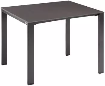 Kettler Float Gartentisch 95x95cm Anthrazit Gestell & Platte