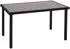 MCW MCW-G19 Gartentisch Poly-Rattan rechteckig 120x75cm, schwarz (MCW-G19)