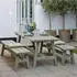 Plus A/S Country Plankentisch 177x75x72cm Graubraun (RAL 7023) (11994750-0)