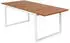 Merxx Naxos Ausziehtisch Aluminium/Akazie weiß 150–200x90cm (001442002301)