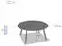 Hespéride Saona Couchtisch Tonka Mat, Ø90cm (HES-159870K)