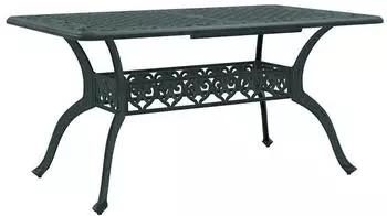 vidaXL Gartentisch Aluminiumguss 150x90x72cm
