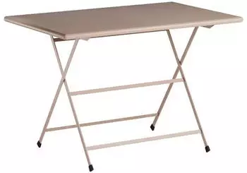 Emu Group Spa Arc en Ciel Klapptisch 110x70cm Stahl Rosa