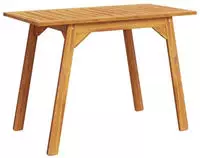 vidaXL Garten-Esstisch 110x56x75 cm Massivholz Akazie