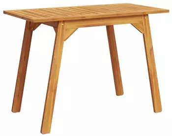 vidaXL Garten-Esstisch 110x56x75 cm Massivholz Akazie