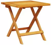 vidaXL Garten-Beistelltisch 40x40x40 cm Massivholz Akazie