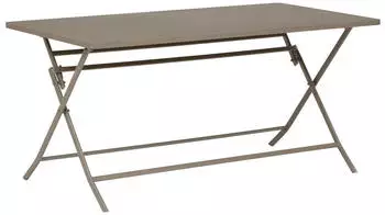 Hespéride Greensboro garden table 6 persons coffee 150 x 80 cm