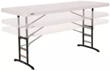 Lifetime Klapptisch 183x76cm Stahl Kunststoff Wei&szlig; (80565)