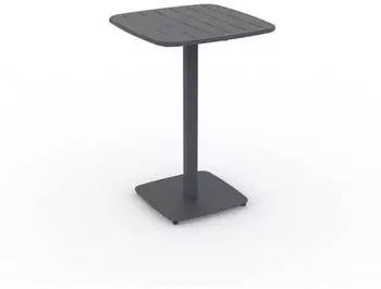 Hesp&eacute;ride Alegoria Garten-Stehtisch 2-Sitzer 70x70cm Graphitgrau (3560231067755)