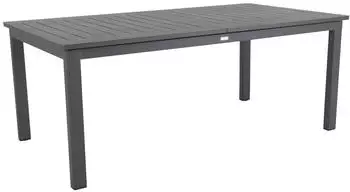 Brafab Lomma Gartenesstisch Aluminium ausziehbar anthrazit 194-312cm