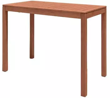 Spetebo PALMDALE Stehtisch ge&ouml;lt Eukalyptusholz 120x60cm FSC (985153)