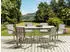 Beliani Cosoleto Gartentisch 180x90cm Keramikglas Weiß (Cosoleto)
