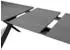 Zebra Levare Ausziehtisch 240/300x100cm Aluminium/Keramikfliese Dunkelgrau