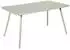 Fermob Luxembourg Gartentisch 143x80cm Aluminium Hellgrau