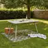 Fermob Luxembourg Gartentisch 143x80cm Aluminium Hellgrau