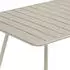 Fermob Luxembourg Gartentisch 143x80cm Aluminium Hellgrau