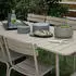 Fermob Luxembourg Gartentisch 143x80cm Aluminium Hellgrau